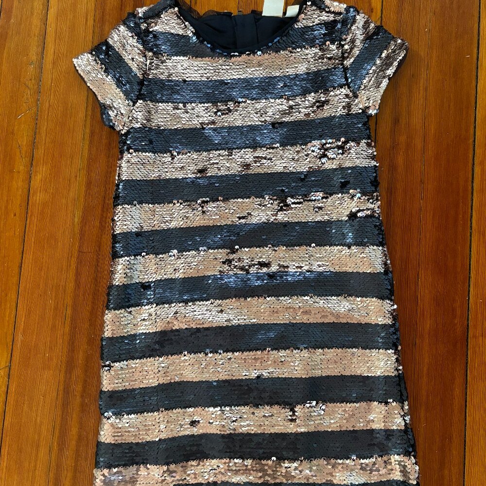 Gap Kids Short-Sleeve Sequin Dress